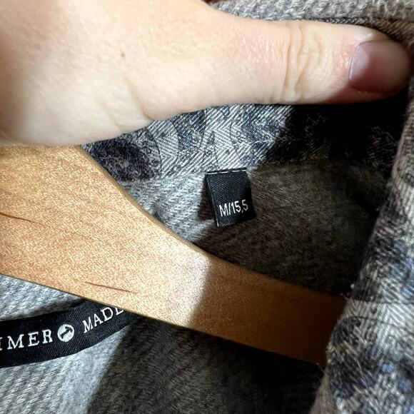 Hammer Made Gray Button Up - Picture 5 of 6